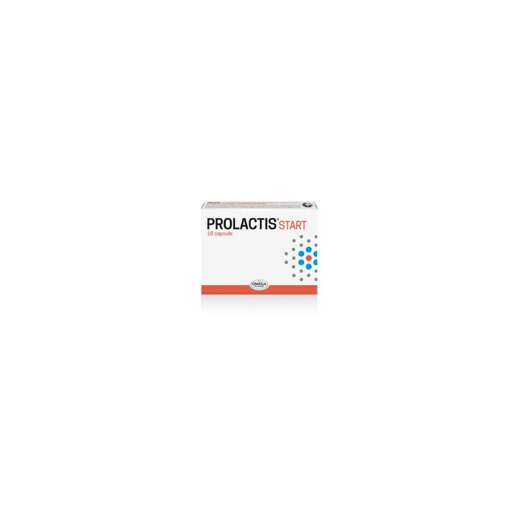 OMEGA PHARMA Prolactis Start Integratore Probiotico 10 Capsule