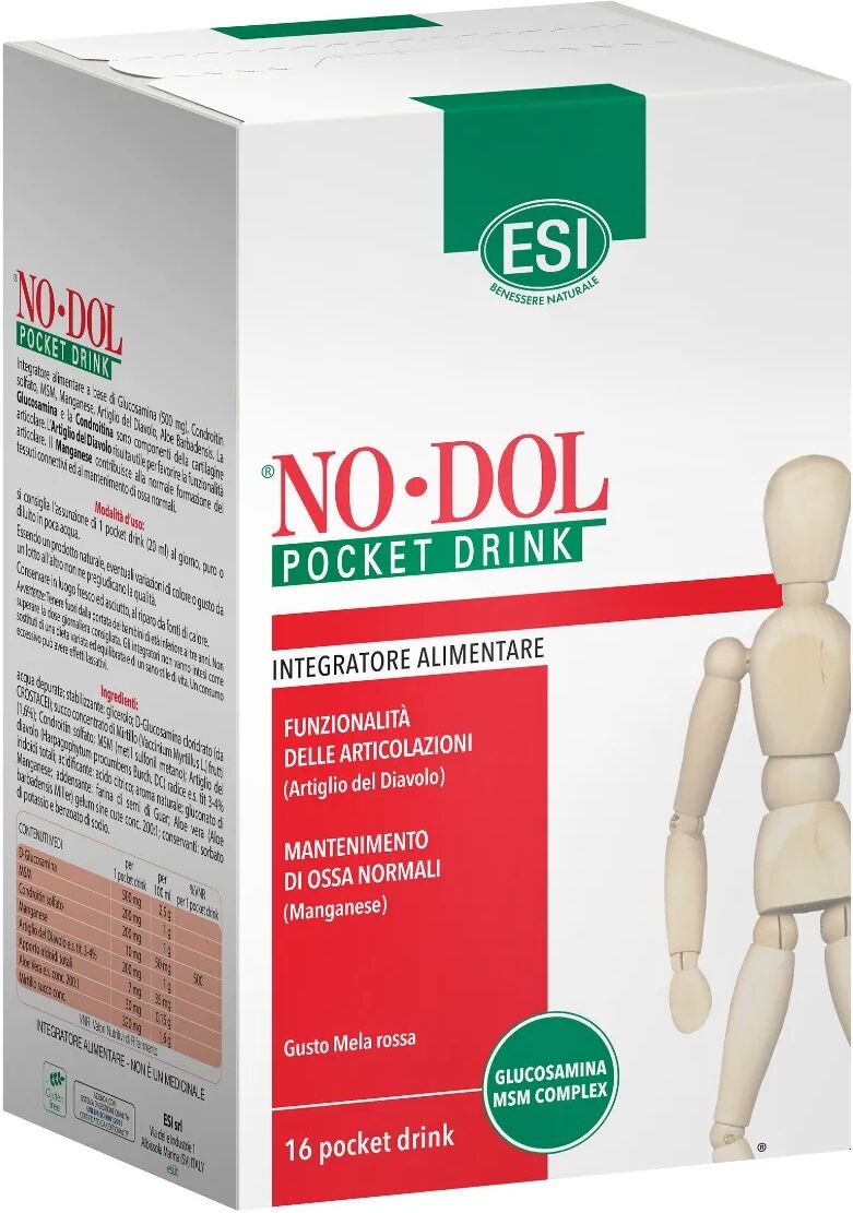 Esi No Dol Integratore Antinfiammatorio 16 Pocket Drink