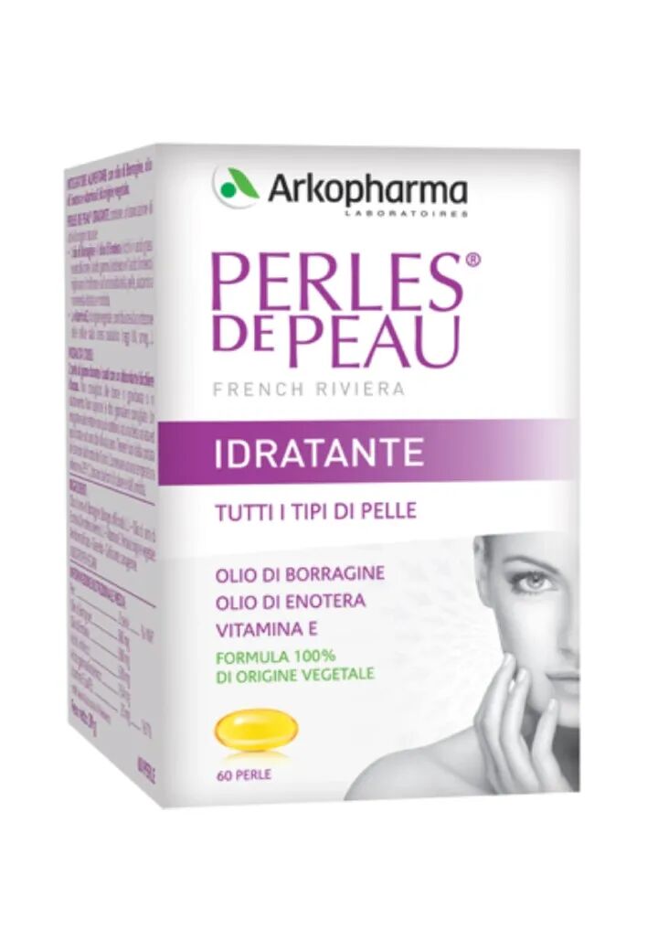 ARKOPHARMA Perles de Peau Idratante Integratore Per la Pelle 60 Perle