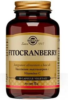 Solgar Fitocranberry Integratore Drenante 60 Capsule