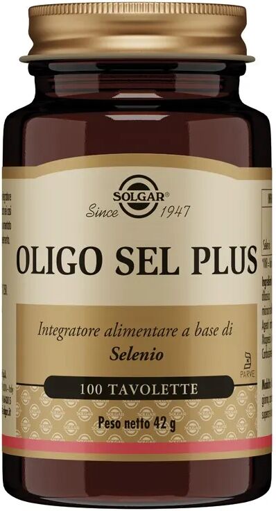 Solgar Oligo Sel Plus Integratore di Selenio 100 Tavolette