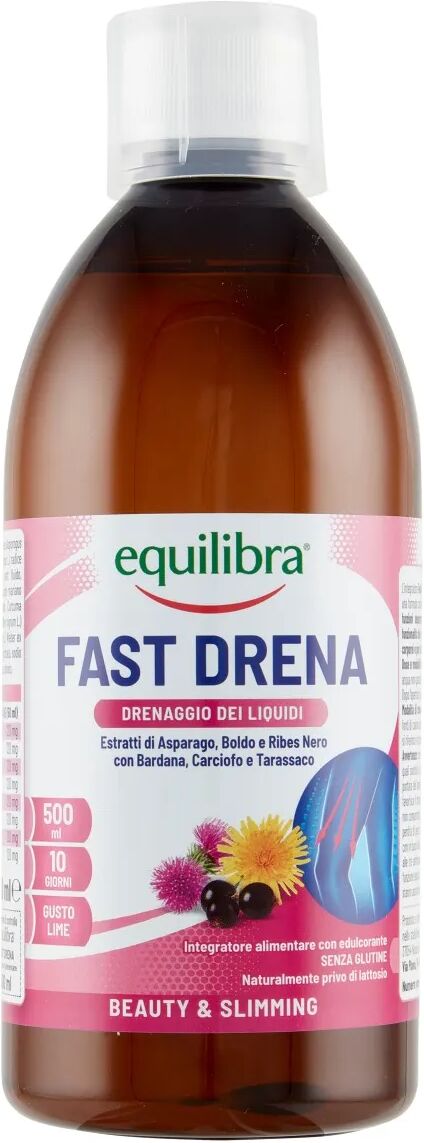 Equilibra Fast Drena Integratore Per la Perdita Di Peso 500 ml