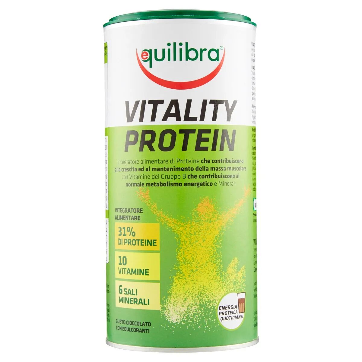 Equilibra Vitality Protein Integratore di Vitamine e Proteine 260 g