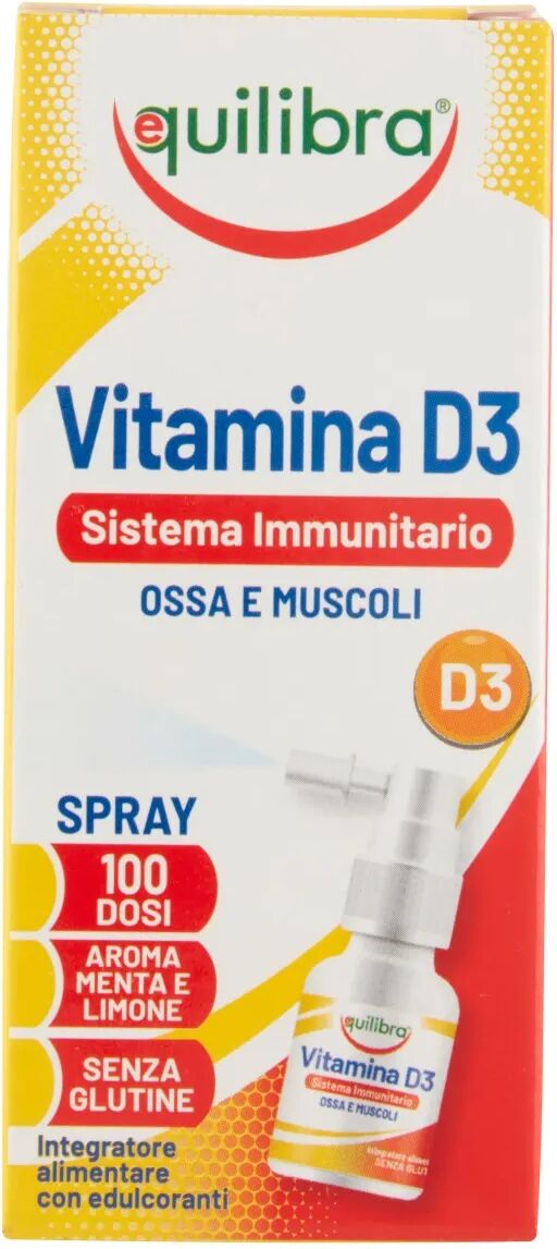 Equilibra Vitamina D Spray Integratore Vitaminico 13 ml