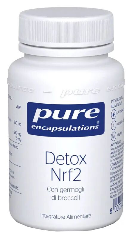 Pure Detox Nrf2 Integratore Contro lo Stress Ossidativo 30 Capsule