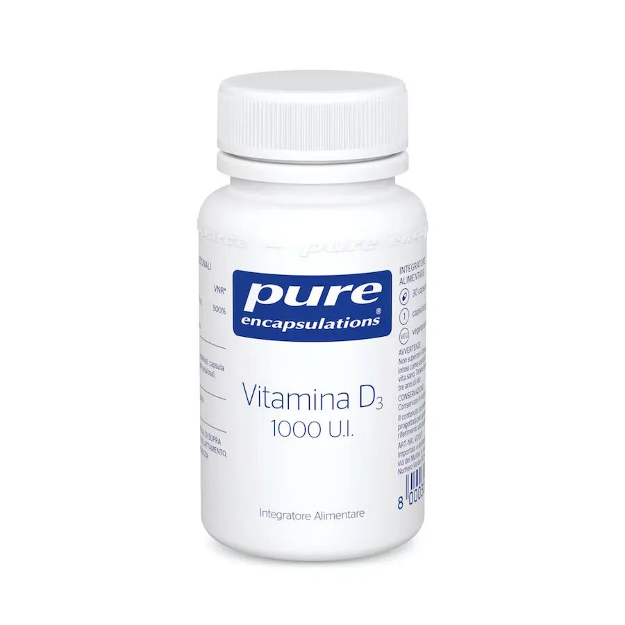 Pure Vitamina D3 Integratore Per Donne in Pre-Menopausa e Menopausa 30 Capsule