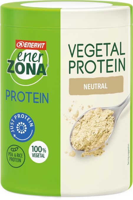 Enerzona Vegetal Protein Natural Proteine in Polvere Barattolo da 230 gr