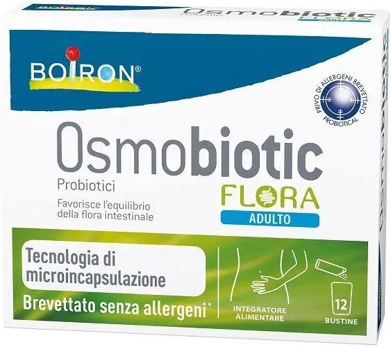 Boiron Osmobiotic Flora Adulto Integratore Probiotico 12 Bustine