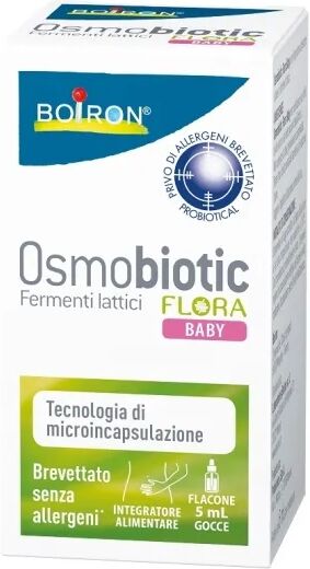 Boiron Osmobiotic Flora Baby Integratore Fermenti Lattici Gocce 5 ml