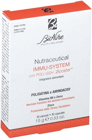 Bionike Nutraceutical Immu-System Integratore Difese Immunitarie 30 Capsule