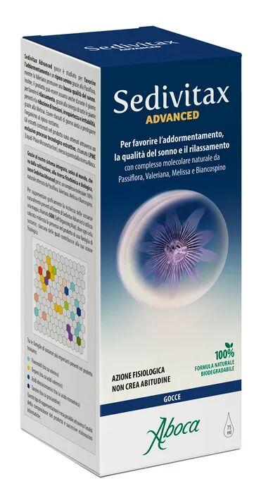 Aboca Sedivitax Advanced Integratore per Favorire il Sonno Gocce 75 ml