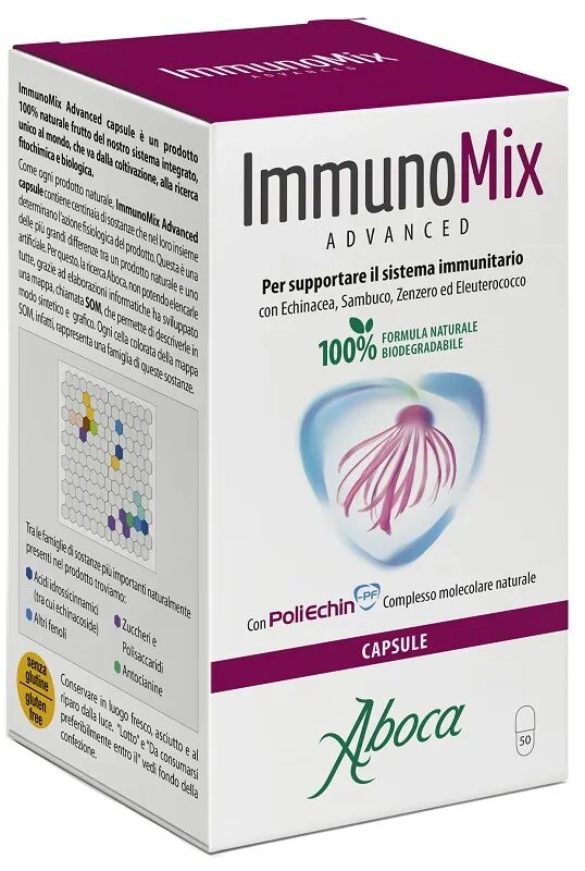 Aboca Immunomix Advanced Integratore per le Difese Immunitarie 50 Capsule