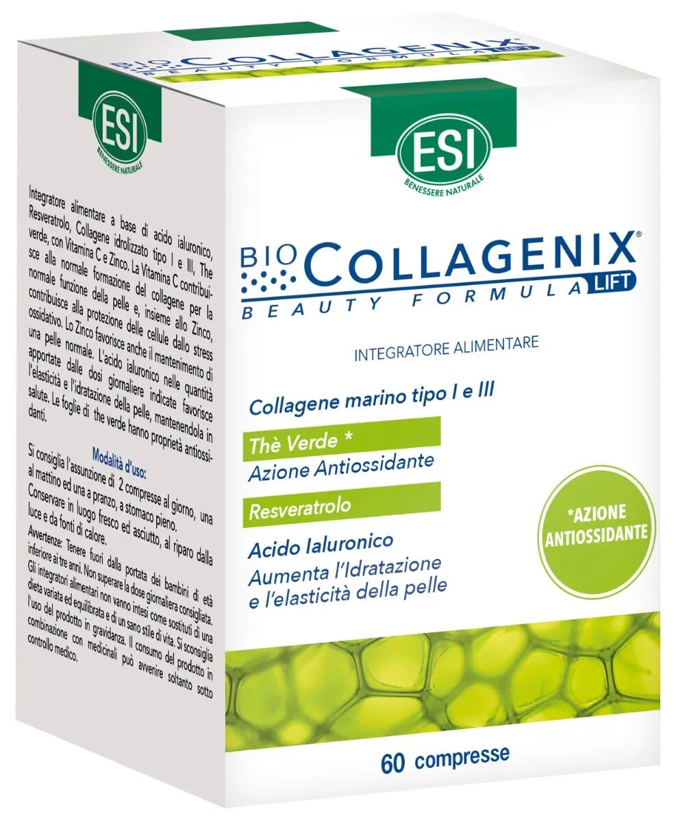 Esi Biocollagenix Beauty Formula Lift Integratore Antiossidante 60 Compresse