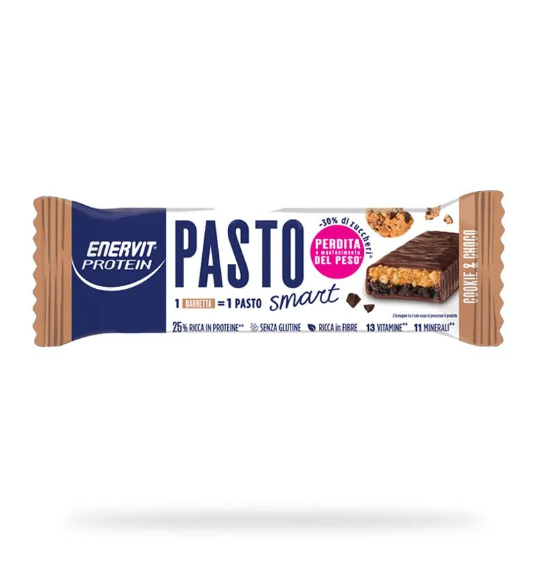 Enervit Protein Barretta Sostitutivo Pasto Cookie & Choco 55 gr