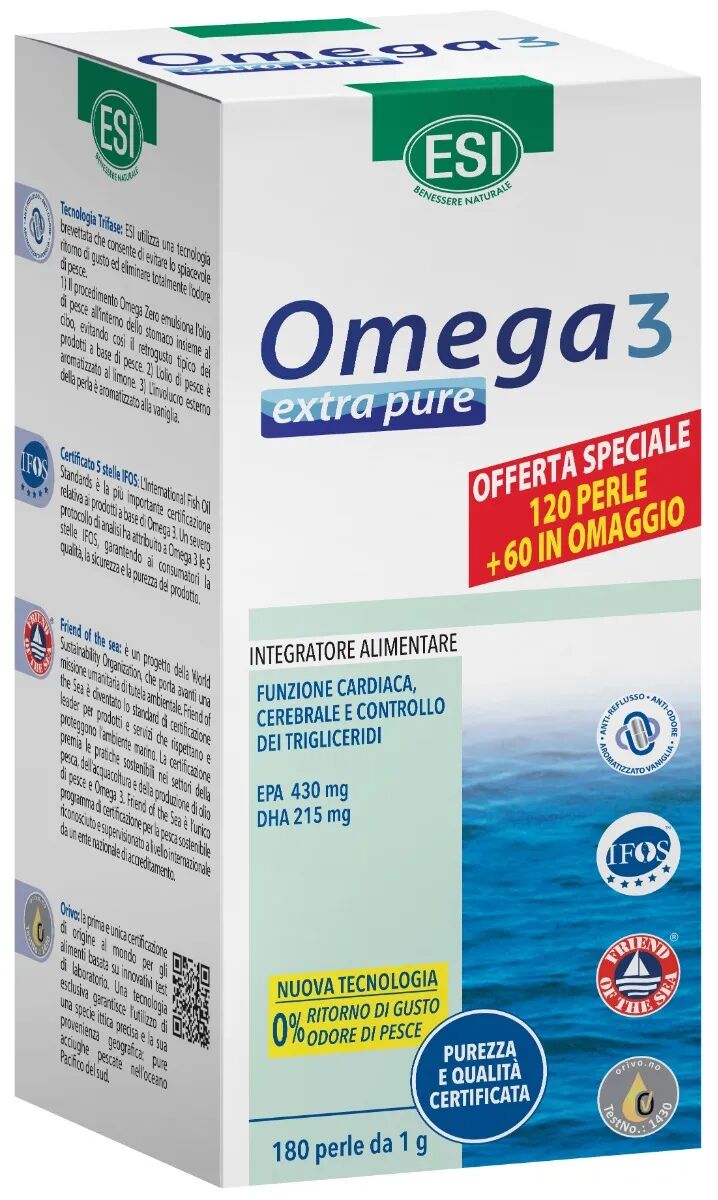 Esi Omega 3 Extra Pure 120+60 Perle