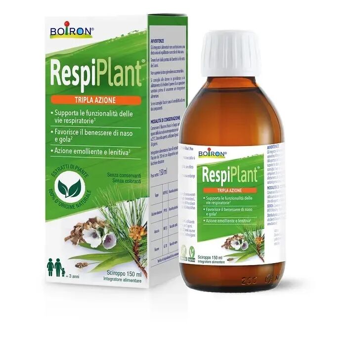 Boiron Respiplant Sciroppo Naturale Per Tosse 150 ml