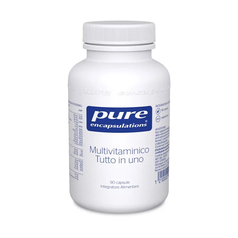 Pure Multivitaminico Tutto in Uno Integratore Per Stanchezza 90 Capsule