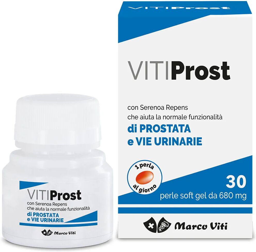 Massigen Vitiprost Integratore Prostata e Vie Urinarie 30 Perle Softgel