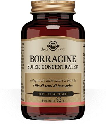 Solgar Borragine Super Concentrated Integratore Olio di Borragine 30 Perle