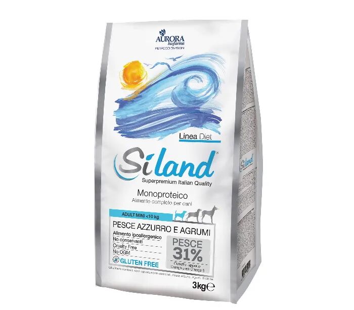 Siland One Protein Pesce Azzurro E Agrumi Alimento Completo Per Cani 3 Kg