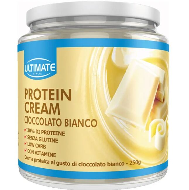 Ultimate Italia Protein Crema Spalmabile Cioccolato Bianco 250 g