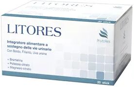 Litores Integratore Alimentare Per Le Vie Urinarie 20 Stick 3,8g