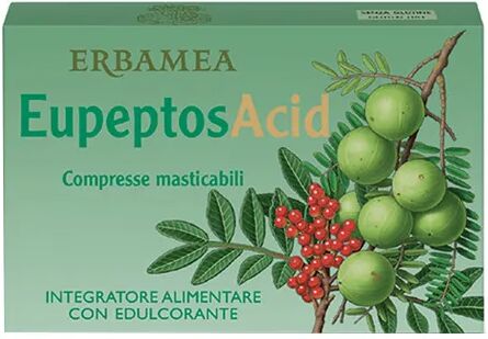 ERBAMEA Eupeptos Acid Integratore Per La Digestione 30 Compresse Masticabili