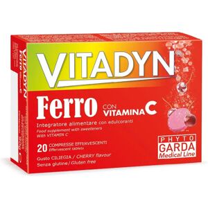 NAMED SRL Vitadyn Ferro + Vitamina c 20 Compresse Effervescenti