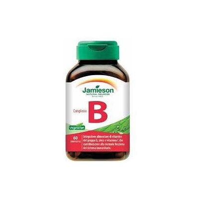 Complesso di Vitamine B di Jamieson - Supporto Energia & Immunità - 60 Compresse Complesso di Vitamine B di Jamieson - Supporto Energia & Immunità - 60 Compresse
