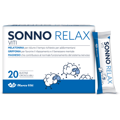 Marco Viti Sonno Relax - Melatonina, Griffonia, Magnesio - Supporto al sonno Marco Viti Sonno Relax - Melatonina, Griffonia, Magnesio - Supporto al sonno