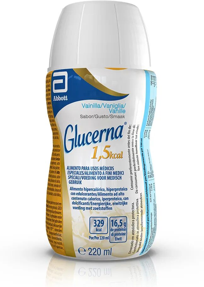 Glucerna 1.5 KCAL Alimento a Fini Medici Speciali Per Diabetici Vaniglia 220 ml