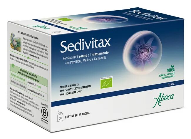 Aboca Sedivitax Tisana per Favorire il Sonno 20 Bustine