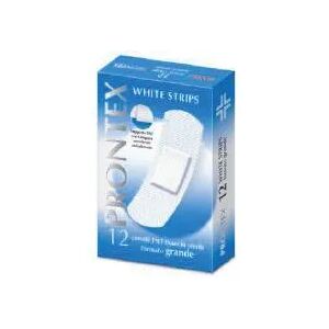 PRONTEX Safety White Strips Cerotti Bianchi Grandi 12 Pezzi