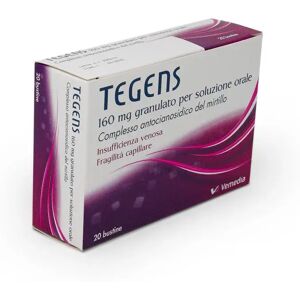 Tegens 160 mg Granulato per Soluzione Orale Insufficienza Venosa 20 Bustine