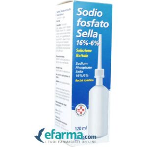 Sella Sodio Fosfato Adulti 16%/6% Soluzione Rettale Flacone 120 ml