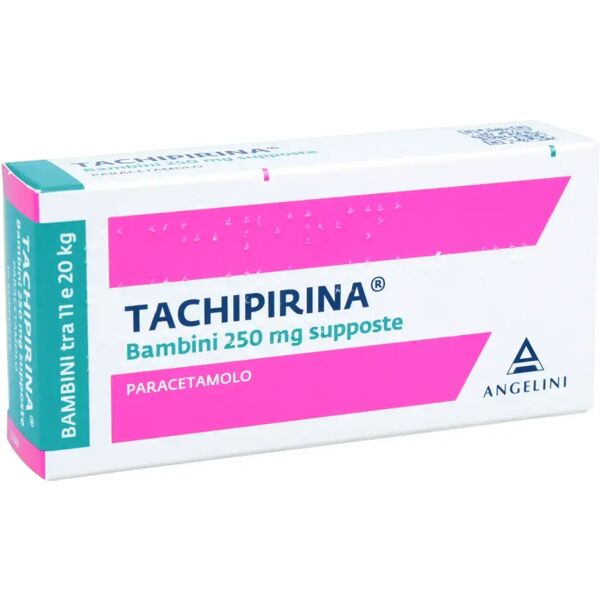 tachipirina bambini 250 mg paracetamolo 10 supposte