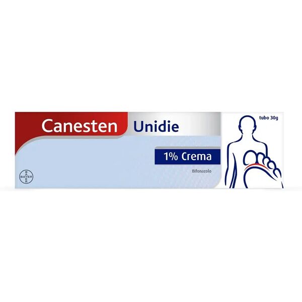 canesten unidie crema antimicotico antifungino contro funghi micosi piede d'atleta tubo 30 g