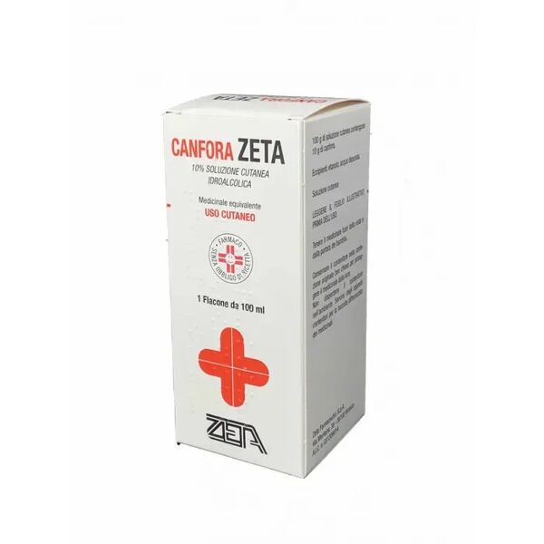 zeta farmaceutici canfora zeta 10% soluzione cutanea idroalcolica 100 ml