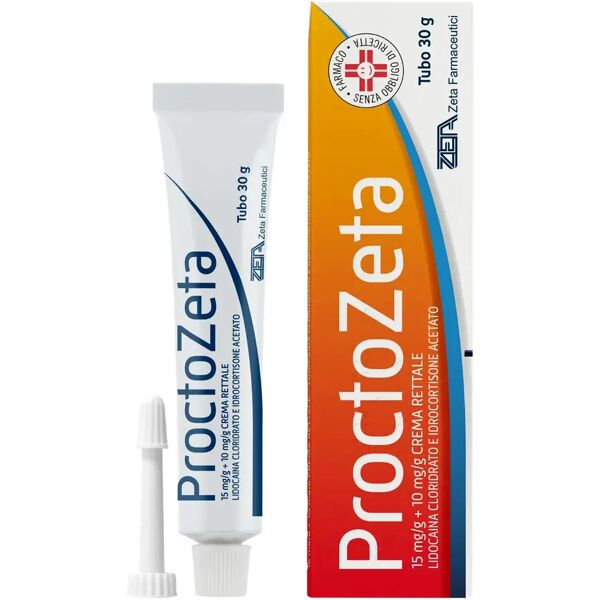 zeta farmaceutici proctozeta crema rettale per emorroidi interne ed esterne 30 gr