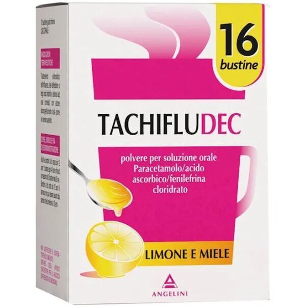 tachifludec limone e miele polvere per soluzione orale 16 bustine