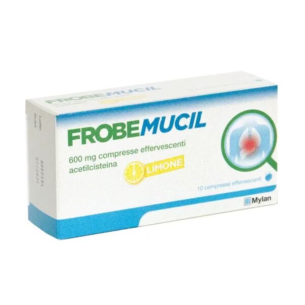 viatris frobemucil 600 mg acetilcisteina 10 compresse effervescenti