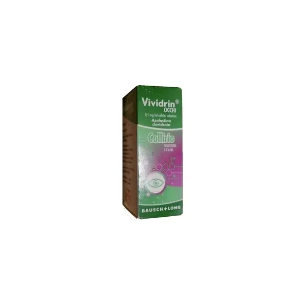 bausch & lomb-iom vividrin occhi collirio antiallergico 6ml 0,5mg/ml