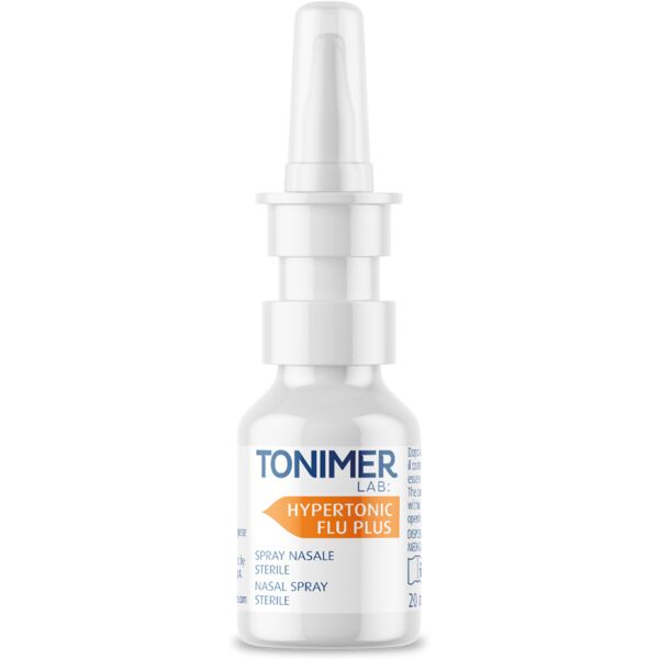 tonimer lab hypertonic flu plus spray nasale 20 ml