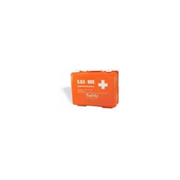 safety cassetta pronto soccorso vuota in plastica tipo c 25x18 cm