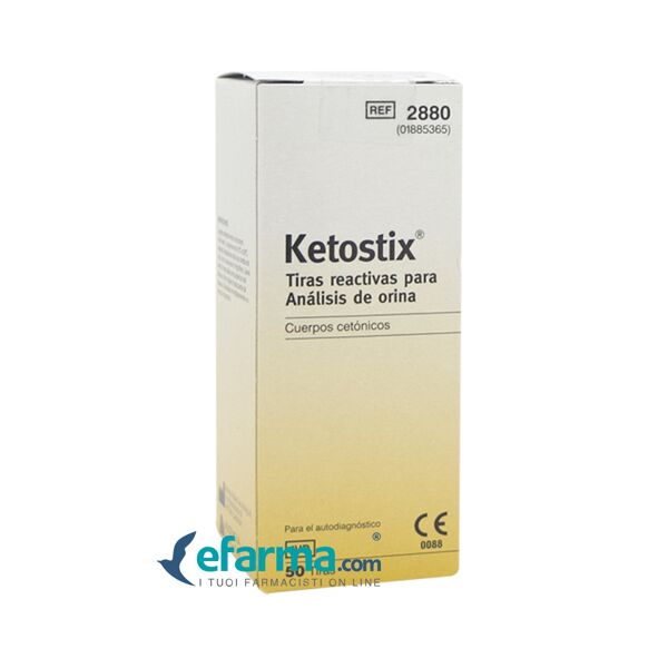 ketostix strisce misurazione chetonuria urine 50 pezzi