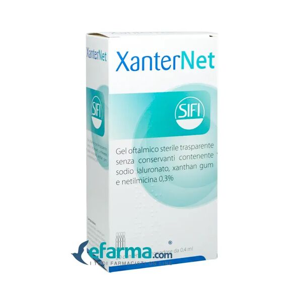 sifi xanternet gel oftalmico 20 flaconcini 0,4 ml