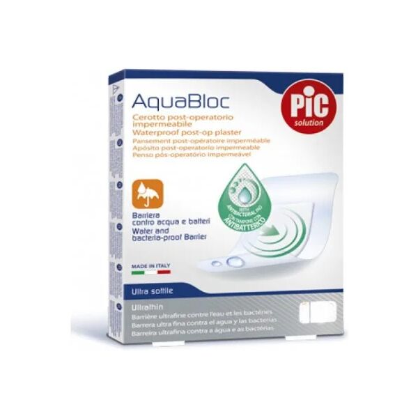 pic solution pic aquablock cerotto antibatterico 10 x 25 cm 1 pezzo