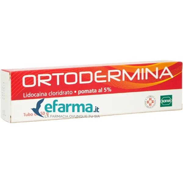 sofar ortodermina crema 5% lidocaina anestetico 50 g