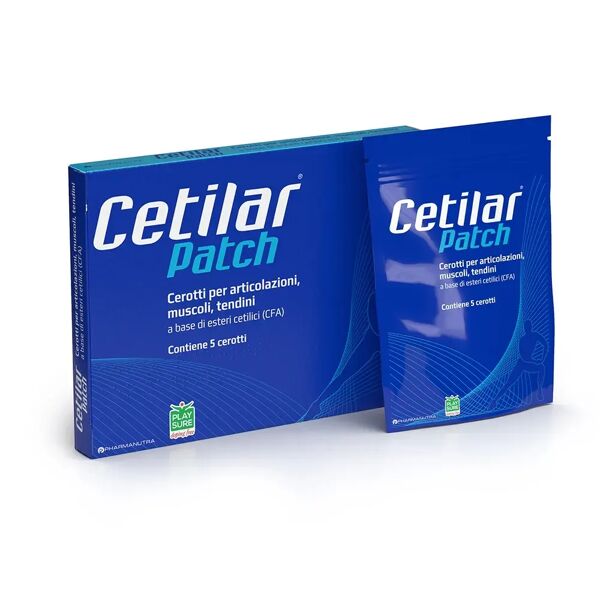 cetilar pharmanutra patch cerotto locale per dolori muscolari 5 pezzi