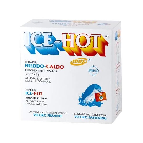 dolorelax ice hot cuscino riutilizzabile con velo 12x28 cm 1 pezzo